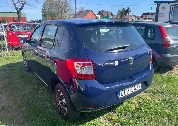 Dacia Sandero cena 20990 przebieg: 100974, rok produkcji 2016 z Łask małe 137